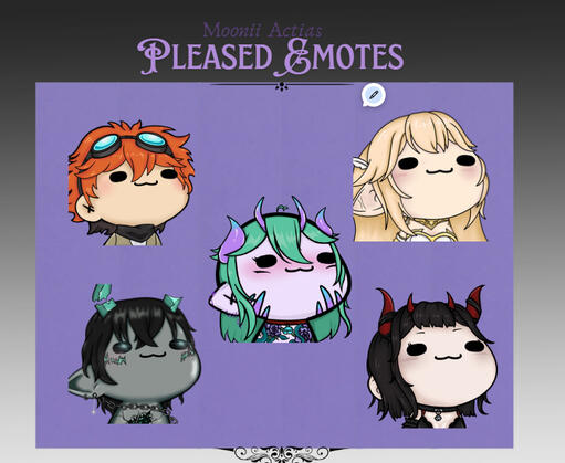 Pleased Emotes